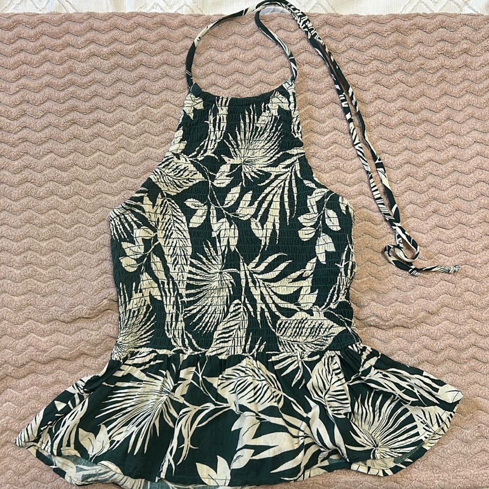 Floral Halter Top